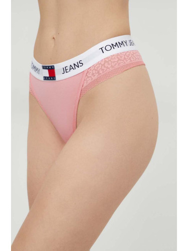 Прашки Tommy Jeans в розово UW0UW05159