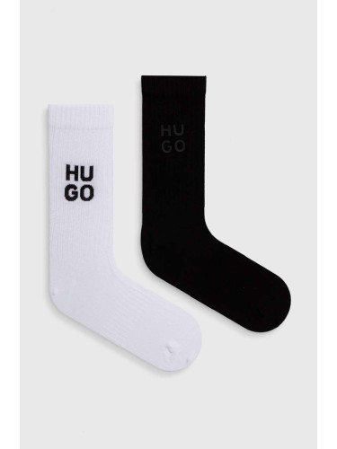 Чорапи HUGO (2 броя) в черно 50514562