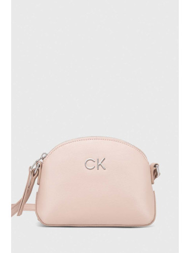 Чанта Calvin Klein в розово K60K611880