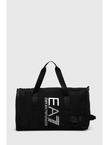 Чанта EA7 Emporio Armani в черно