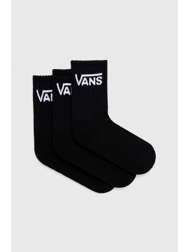 Чорапи Vans (3 броя) в черно