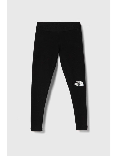 Детски клин The North Face EVERYDAY LEGGINGS в черно с принт