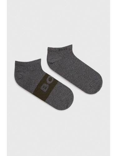 Чорапи BOSS (2 броя) в сиво