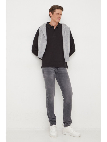 Дънки Calvin Klein Jeans в сиво J30J324196