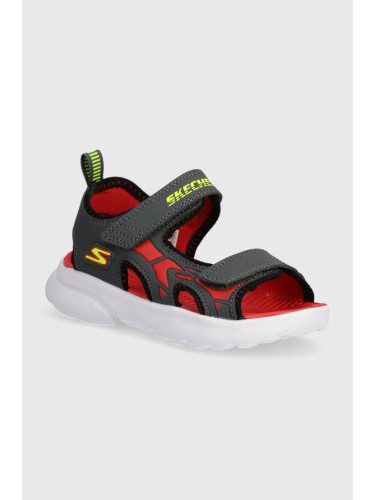 Детски сандали Skechers RAZOR SPLASH в сиво