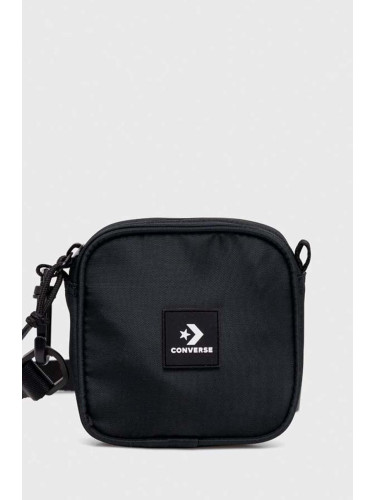 Чанта през рамо Converse в черно
