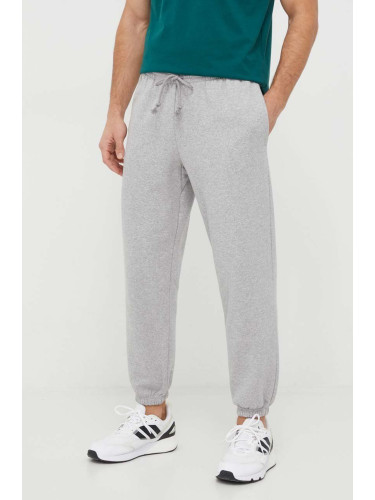 Спортен панталон adidas 0 в сиво с меланжов десен IW1185