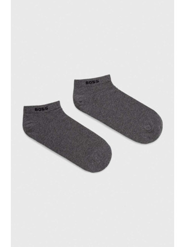 Чорапи BOSS (2 броя) в сиво
