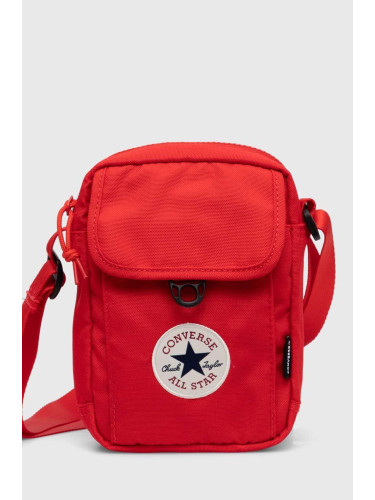 Чанта през рамо Converse в червено