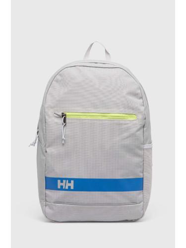 Раница Helly Hansen в сиво голям размер с изчистен дизайн 67187 67542