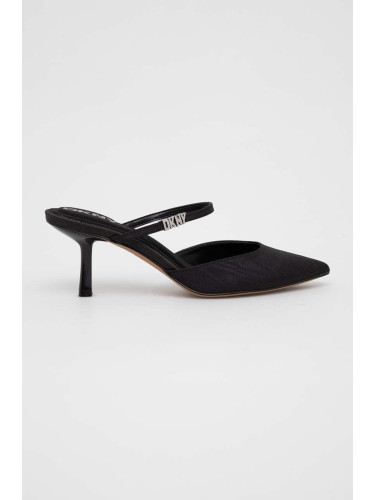 Обувки с тънък ток Dkny Geela в черно K1424306