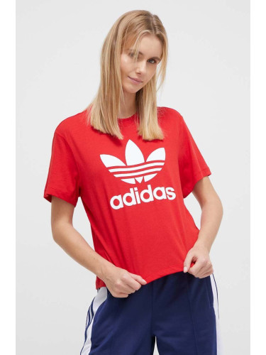 Тениска adidas Originals 0 в червено IM6930