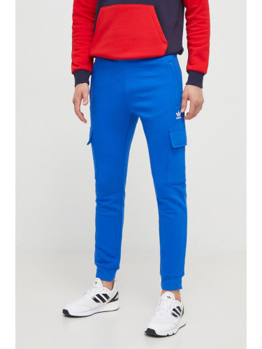 Спортен панталон adidas Originals 0 в синьо с изчистен дизайн IP2758