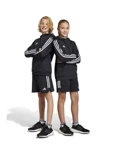 Детски къси панталони adidas Performance TIRO23L SW SHOY в черно с регулируема талия