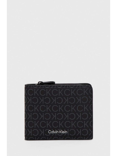 Портмоне Calvin Klein мъжки в черно K50K511376