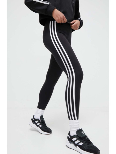 Клин adidas Originals 3-Stripe Leggings в черно с апликация IP2968