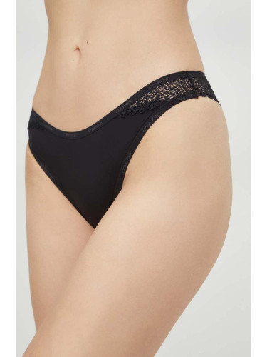 Бикини тип бразилиана Calvin Klein Underwear в черно 000QF5152E