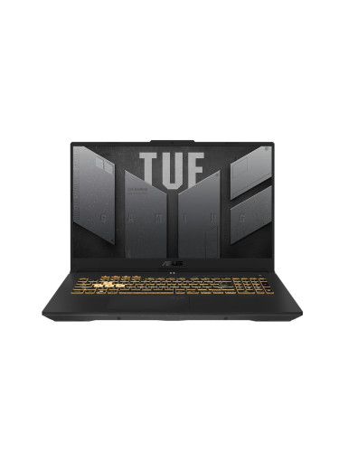 Лаптоп ASUS TUF Gaming F17 FX707ZC4-HX014, 12-ядрен  Core i5-12500H, NVIDIA GeForce RTX 3050 4GB GDDR6, 16 GB DDR4 RAM, 512GB PCIe 3.0 NVMe M.2 SSD
