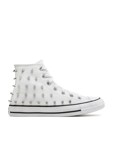 Кецове Converse Chuck Taylor All Star Studded A06444C White/Black/White