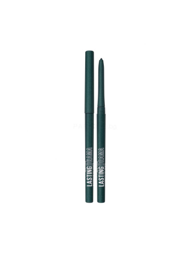 Maybelline Lasting Drama Automatic Gel Pencil Молив за очи за жени 0,31 g Нюанс 40 Green With Envy