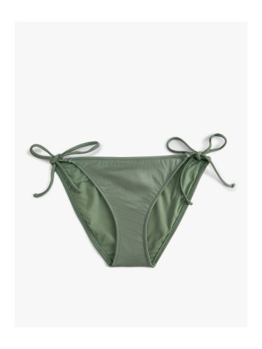 Koton Shiny Brazilian Bikini Bottom Tie Side Detail