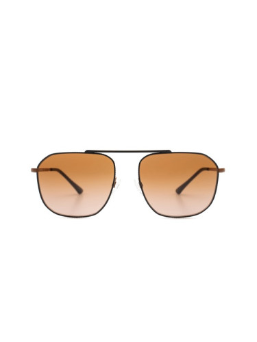 Emporio Armani EA 2107 304913 58 - квадратна слънчеви очила, мъжки, кафяви