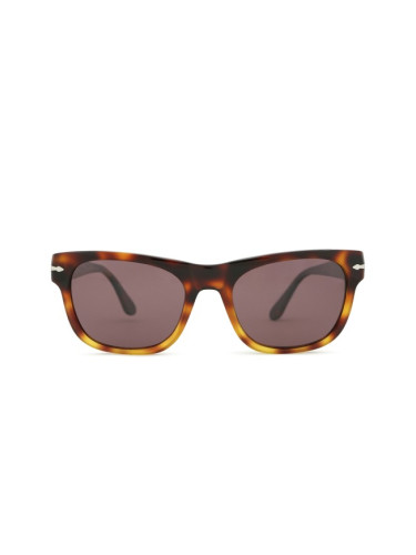 Persol Po3269S 1160Af - правоъгълна слънчеви очила, unisex, кафяви, поляризирани