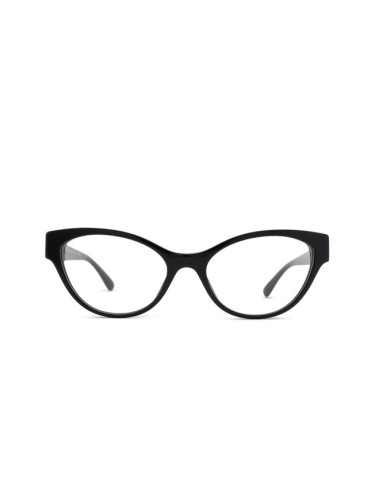 Versace 0Ve3305 GB1 53 - диоптрични очила, cat eye, дамски, черни