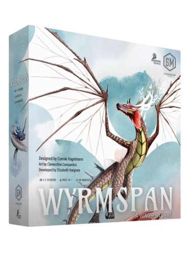  Настолна игра Wyrmspan - Стратегическа