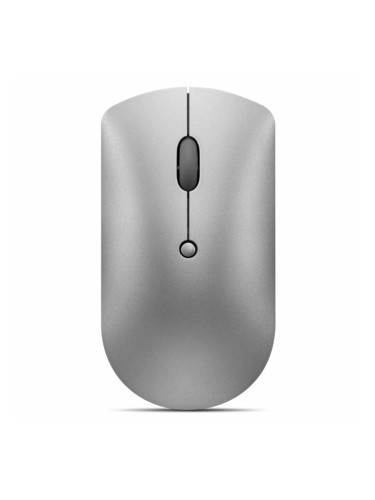 Мишка Lenovo 600 Bluetooth Silent Mouse, оптична (2400 dpi), безжична, Bluetooth, сребриста