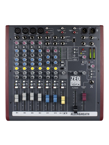 Allen & Heath ZED60-10FX Смесителен пулт