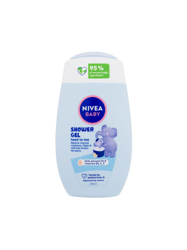Nivea Baby Head To Toe Shower Gel Душ гел за деца 200 ml