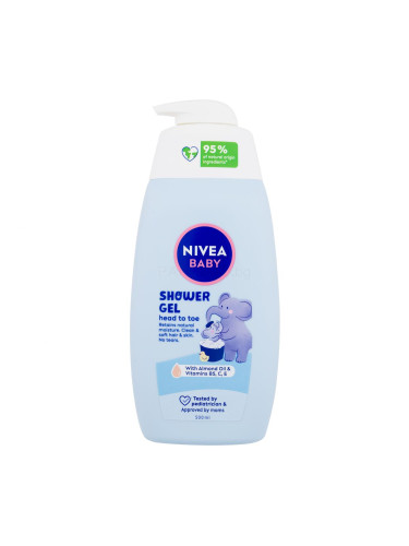 Nivea Baby Head To Toe Shower Gel Душ гел за деца 500 ml