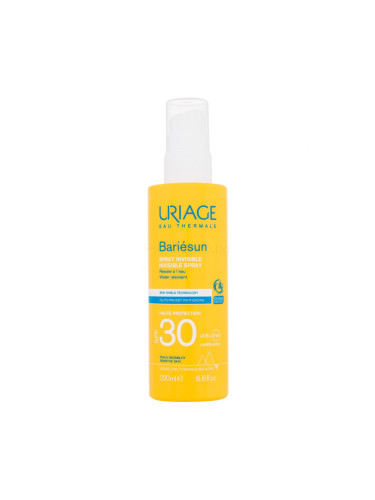 Uriage Bariésun Invisible Spray SPF30 Слънцезащитна козметика за тяло 200 ml