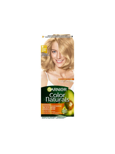 Garnier Color Naturals Боя за коса за жени 40 ml Нюанс 9 Natural Extra Light Blonde