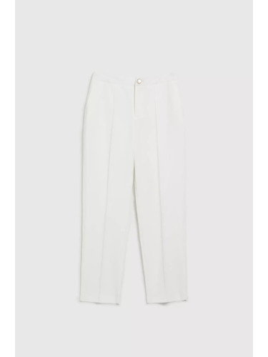 Marisse Women's Trousers L-Sp-4313 Off White