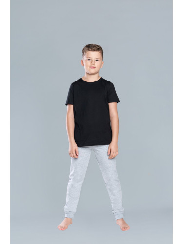 Boys' T-shirt with short sleeves Tytus - black