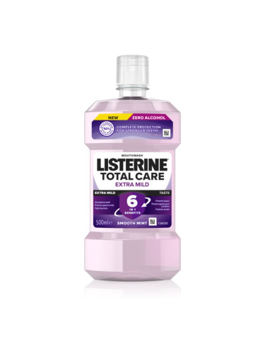 Listerine Total Care Extra Mild вода за уста 500 мл.