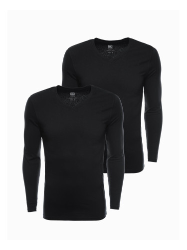 Ombre Men's V-NECK longsleeve set - mix 2