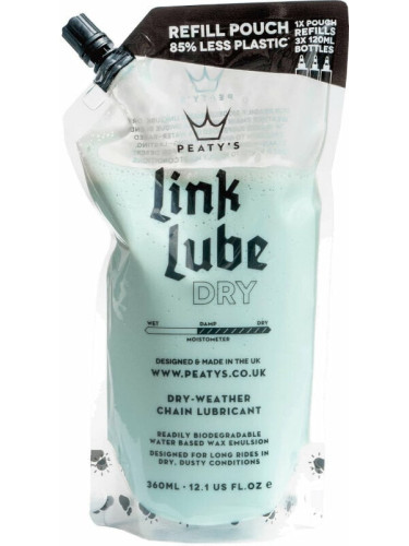 Peaty's Linklube Dry 360 ml Почистване и поддръжка на велосипеди