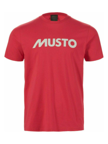 Musto Essentials Logo Риза True Red L