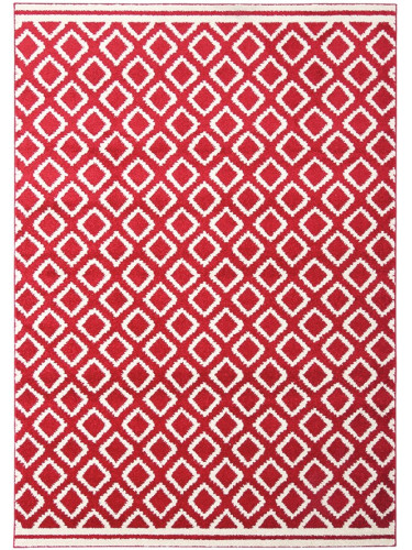 Килим lozenge-червен-160 x 235 см.