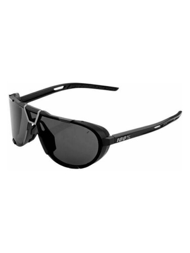 100% Westcraft Matte Black/Smoke Lens Колоездене очила