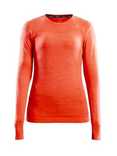Women's T-shirt Craft Fuseknit Comfort LS - pink, S