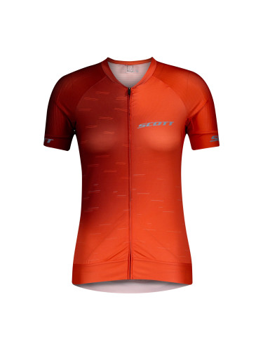 Scott RC Pro S/Sl Flame Red/Glace Blue Women's Cycling Jersey