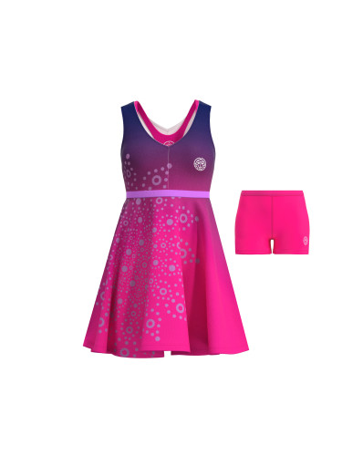 Women's dress BIDI BADU Colortwist 3in1 Dress Pink/Dark Blue M