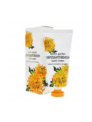 Крем за ръце с хризантема растителни екстракти и бета-глюкан Jigott Secret Garden Chrysanthemum Hand Cream