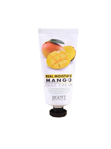 Крем за ръце с манго Jigott Real Moisture Mango Hand Cream