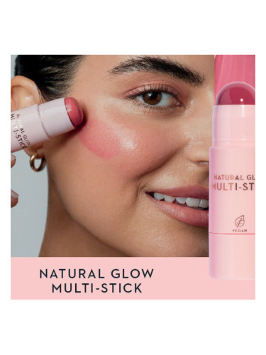 Lumene Natural Glow Multi Stick - Озаряващ мулти-стик за скули, устни и очи