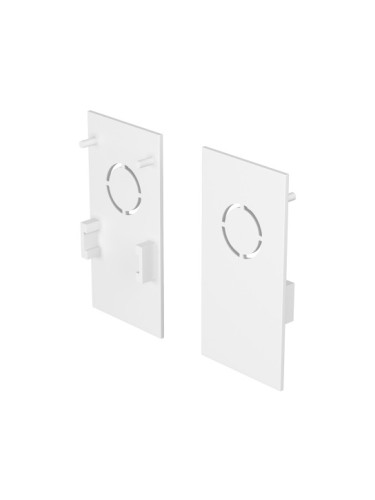 Крайна капачка за магнитна шина за открит монтаж Maytoni TRA034EC-41W Exility Set of 2pc End Caps for surface mounting track WHITE